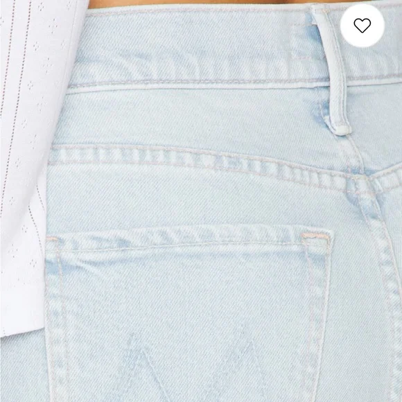 MOTHER The Cowabunga High-Rise Flare JeansLight WashSize 27